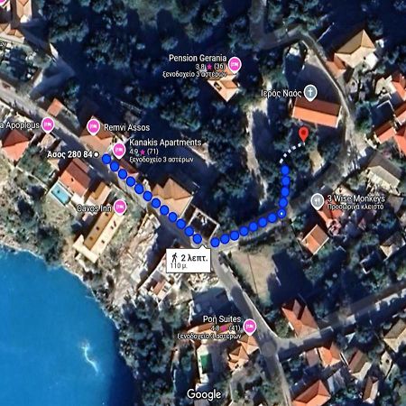 Remvi Apartments Assos Asos Exteriör bild